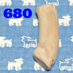 680.犬のおもちゃ犬用、かじり木、あまがみ対策、梨の木、小さめ大型犬向き 1枚目の画像