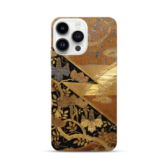 受注製作】 iPhoneケース 高台寺蒔絵硯箱 スマホケース・カバー Hoko