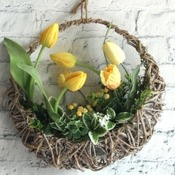 再販 カサブランカリース アートフラワー FAVEUR 通販 7315285｜Creema