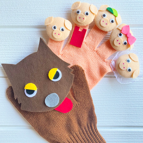 Amazon.co.jp: 手袋シアター《サッと逃げました！》 : Toys & Games