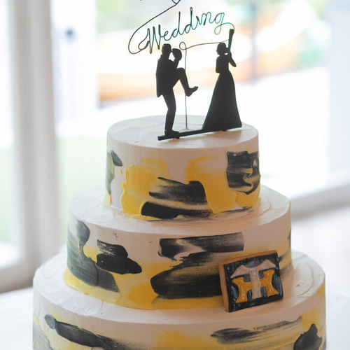 ゼクシィ展示* ケーキトッパー 野球 ウェディング 結婚式 ウェディング
