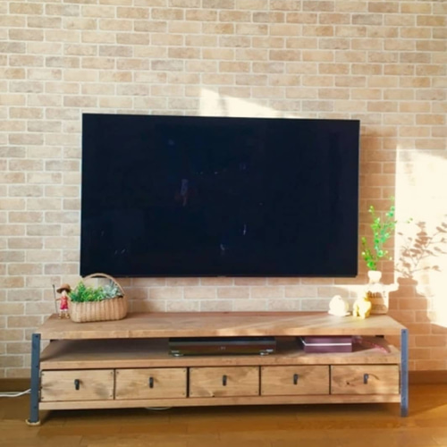 テレビボード w150 引き出し付き 引き出し付きテレビボード W150×D40×H30cm azumaya / 東谷の