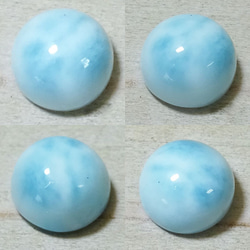 ラリマーバングル　Larimar【受注製作】シルバー 【長さ　約13.5～16cmまで】　atpbns36lar　 7枚目の画像