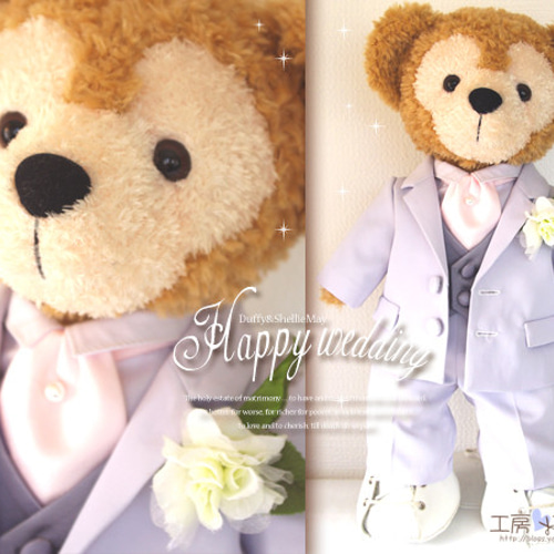 □ウェディングスーツ型紙＆作り方説明書□ダッフィー＆シェリーメイ