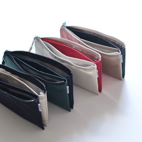 new color】ロングウォレット 超軽量 高機能ナイロン素材 / 5つの収納