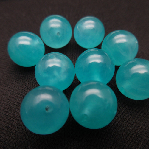 アマゾナイトとヒマラヤ水晶たん！ズンとくる！ 高品質】/【アマゾナイト】/size(9.5㎜玉)/1set(1玉)/幸運を呼ぶ