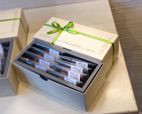 箱ビニール付き芝翫香スプーンSMsilver刻印6本セット希少