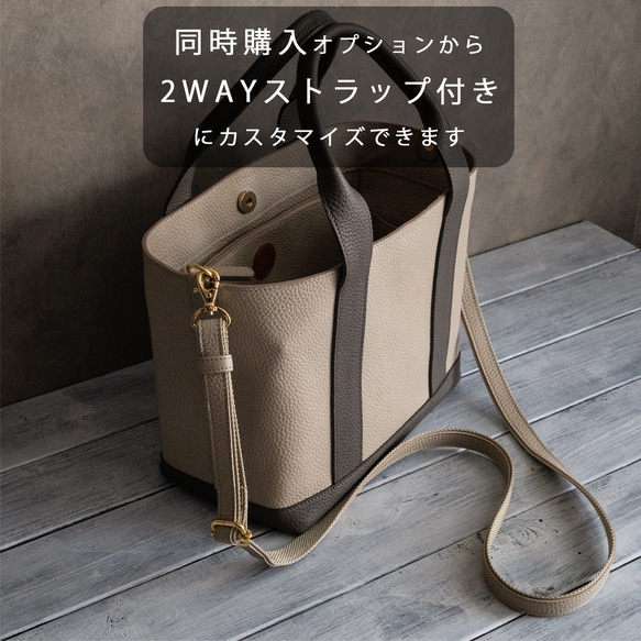 上質本革 トートバッグ シュリンクレザー マチが広い大容量【ネイビー】 トートバッグ 皮革 予めご了承ください