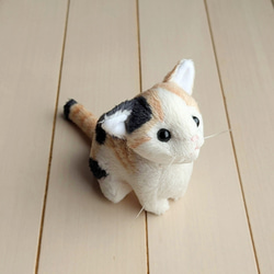 猫ぬいぐるみ「ちびにゃ」三毛猫 【受注製作】 ぬいぐるみ 猫ぬいぐるみ「ちびにゃ」三毛猫 【受注製作】 ぬいぐるみ