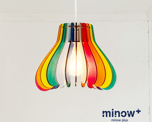 木製ペンダントライト「マッシュ（スペシャルカラー）」｜北欧 照明