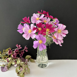 チューリップシンプル掛け飾り 送料無料 壁掛け ピンク 造花 ドア飾り