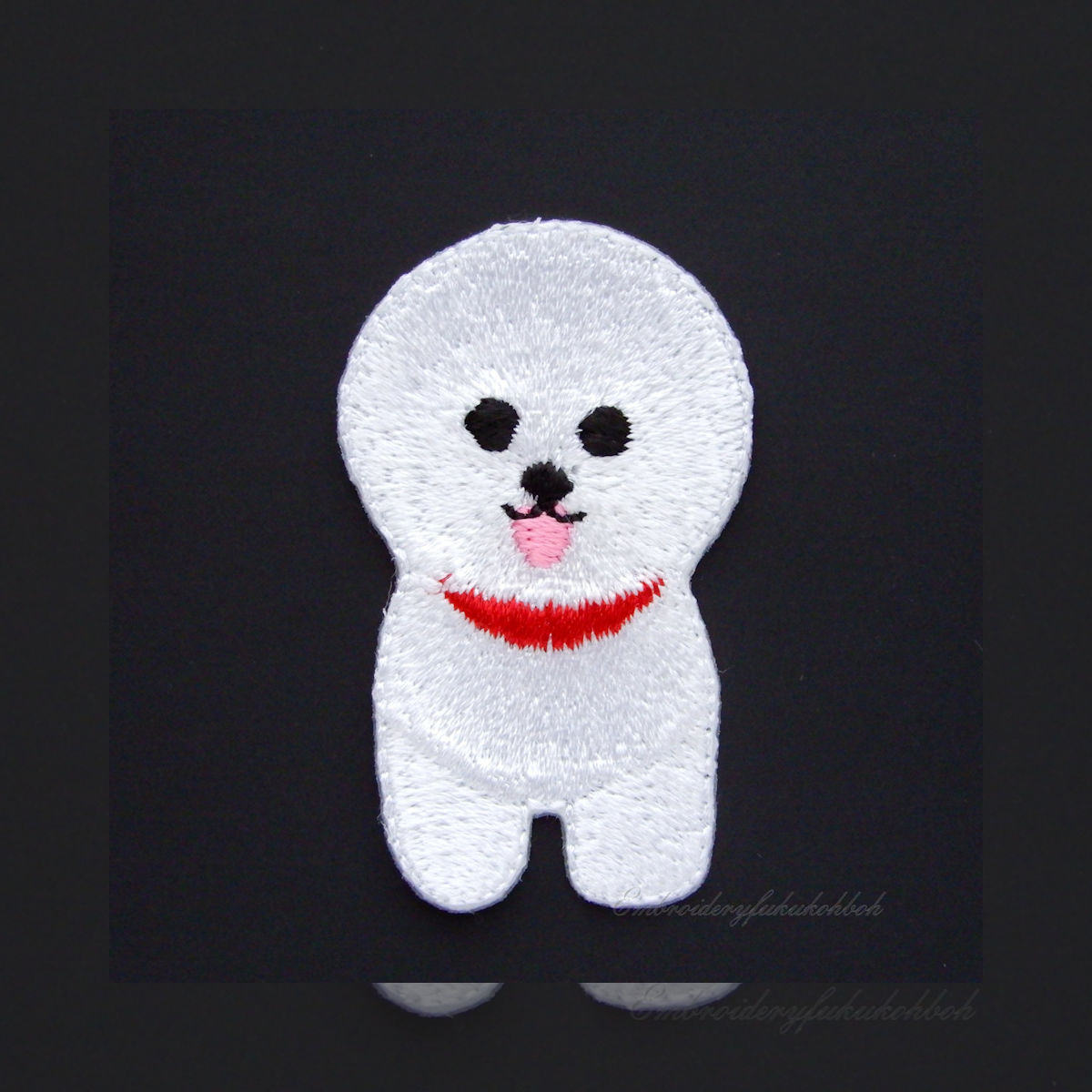 ビションフリーゼ 犬ワッペン ワッペン・アップリケ Embroidery