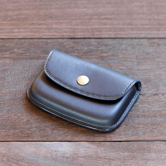 ふっくらした革の名刺入れ　 6枚目の画像