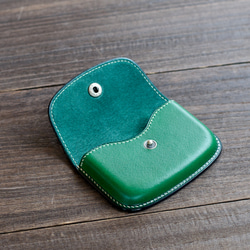 ふっくらした革の名刺入れ　 8枚目の画像