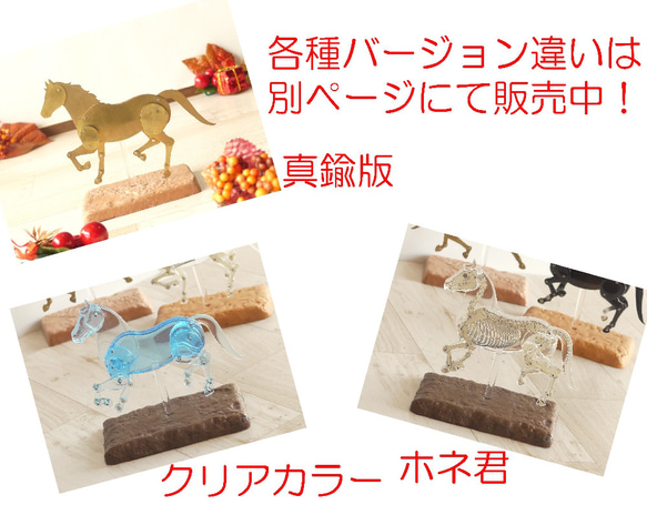 ロボホース　関節可動 毛色版【旧仕様在庫一掃セール】 10枚目の画像