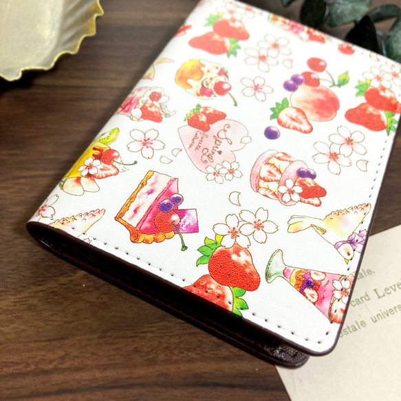 Spring Sweets Collection CARD CASE｜春のスイーツ＆桜のカードケース 2枚目の画像