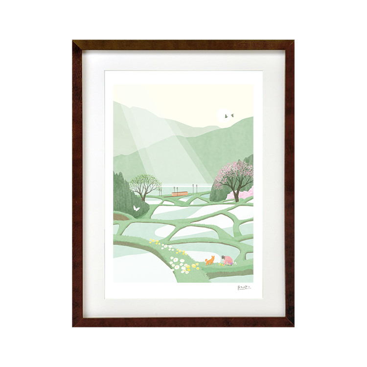 希少 野鳥 絵画 イラスト 原画 セット ウッド フレーム 新品 額装 imgrc0136575525.jpg