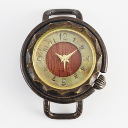 木錶盤WB-006 S尺寸MADE IN JAPAN手工手錶To木皮革 第2張的照片