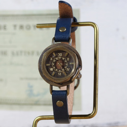 手工手錶對安排WB-007 S / M尺寸MADE IN JAPAN To木皮革 第12張的照片