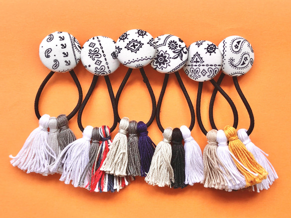 おめかしタッセルヘアゴムコレクション おめかしタッセルヘアゴム