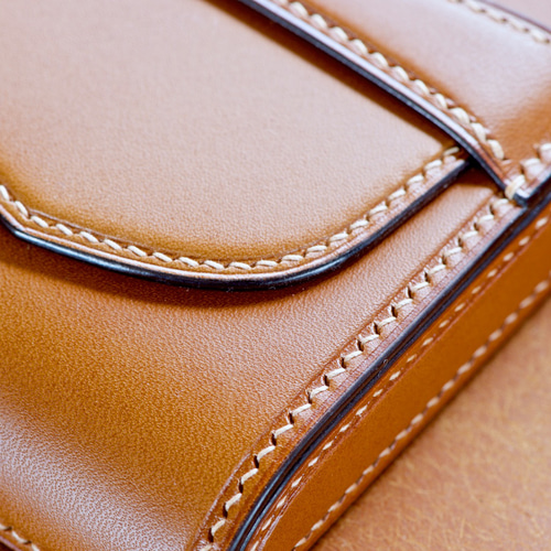 駒合わせ縫い万年筆ケース4本挿し カラーオーダー ペンケース 革小物