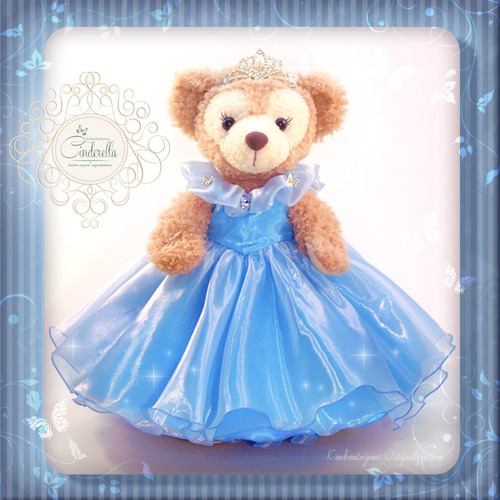 ☆シンデレラドレス型紙＆作り方説明書☆Sサイズ専用型紙