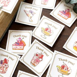 謝謝封「春甜點系列」[35枚]春天甜點草莓櫻花 第2張的照片