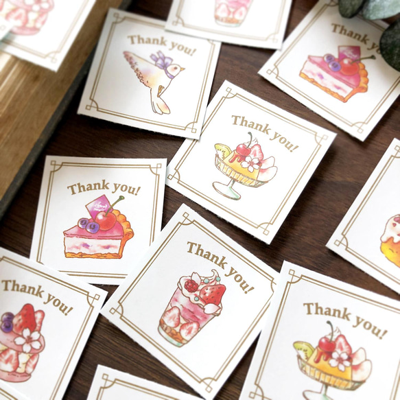 謝謝封「春甜點系列」[35枚]春天甜點草莓櫻花 第2張的照片