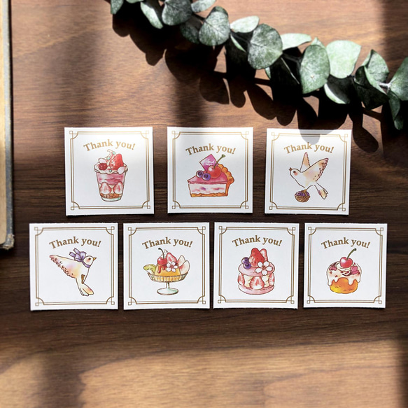 謝謝封「春甜點系列」[35枚]春天甜點草莓櫻花 第3張的照片