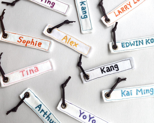 追加サービスB＿ミシン刺繍ネームタグ【10字以内】 生地 My