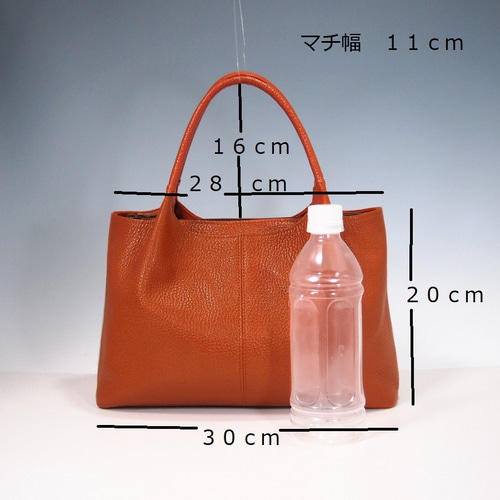 ☆ハンドメイド ☆日本製☆ソフト・牛革☆手提げバッグ