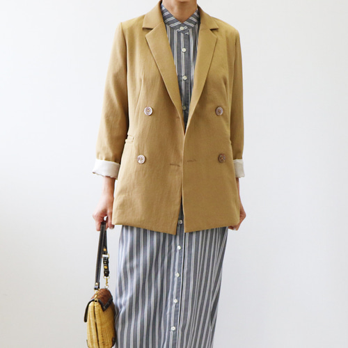 型紙 Wテーラードジャケット【702】（表地） 型紙 布と型紙のお店  