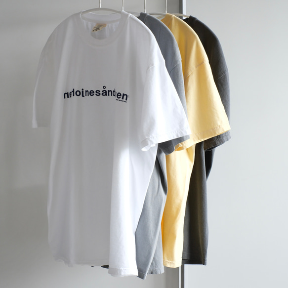 ヴィンテージライクLOGO Tシャツ / ユニセックス / バター 3枚目の画像