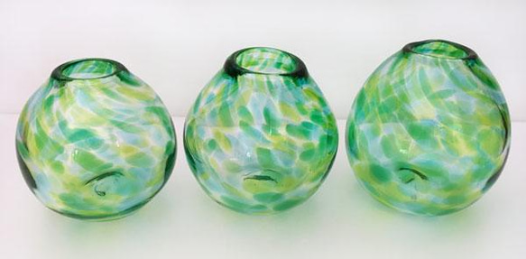 【再販】一輪挿し（青葉02） 3枚目の画像