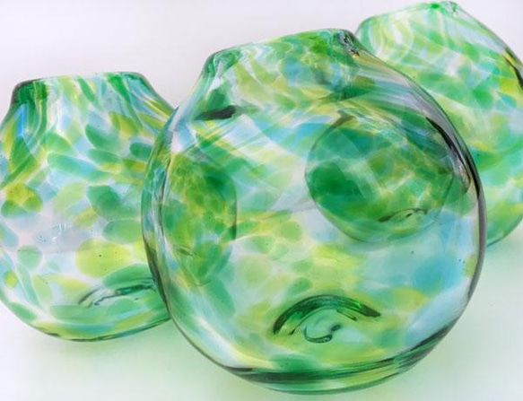 【再販】一輪挿し（青葉02） 2枚目の画像