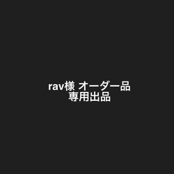 rav様オーダー品 1枚目の画像