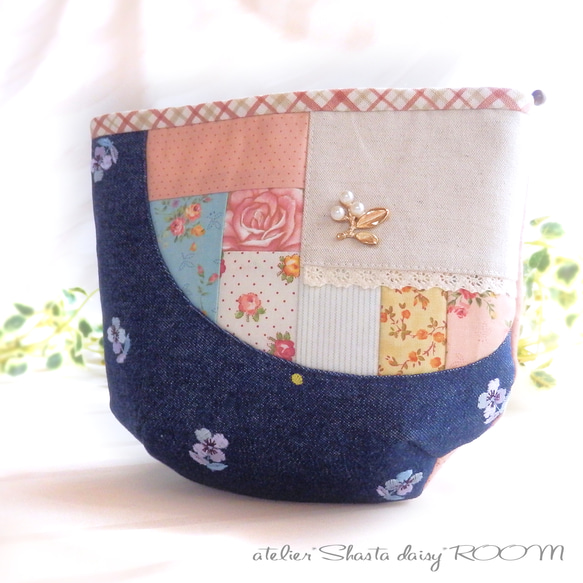 パッチワークポーチ | ハワイアンキルト aloha quilt
