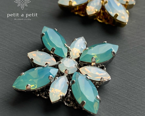 SWAROVSKI スワロフスキー ひまわり 向日葵 黄色 花 L ラージ