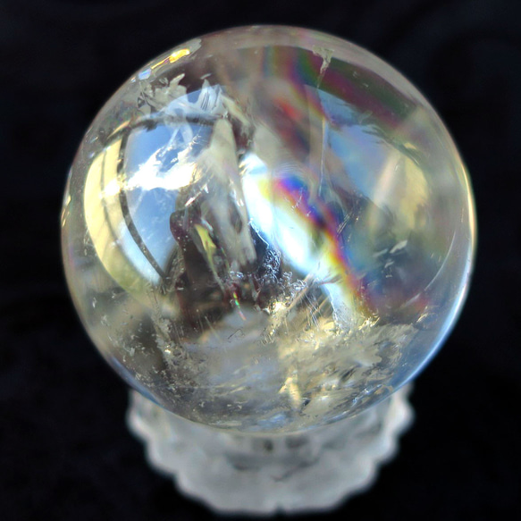 Lemurianseed 水晶球 - 48 毫米 Lemurianseed 水晶 第8張的照片