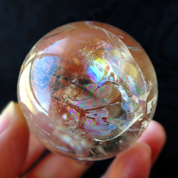 Lemurianseed 水晶球 - 48 毫米 Lemurianseed 水晶 第11張的照片