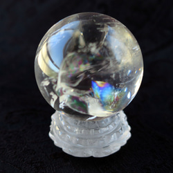 レムリアンシード クリスタル スフィア-a 48mm lemurianseed crystal 4枚目の画像
