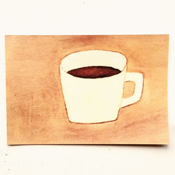 ①「コーヒータイム」ポストカード※同柄3枚 2枚目の画像