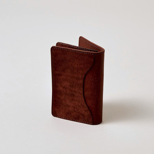 Name Card Case / BRICK RED *レザー名刺入れ*レザーカードケース*プエブロ