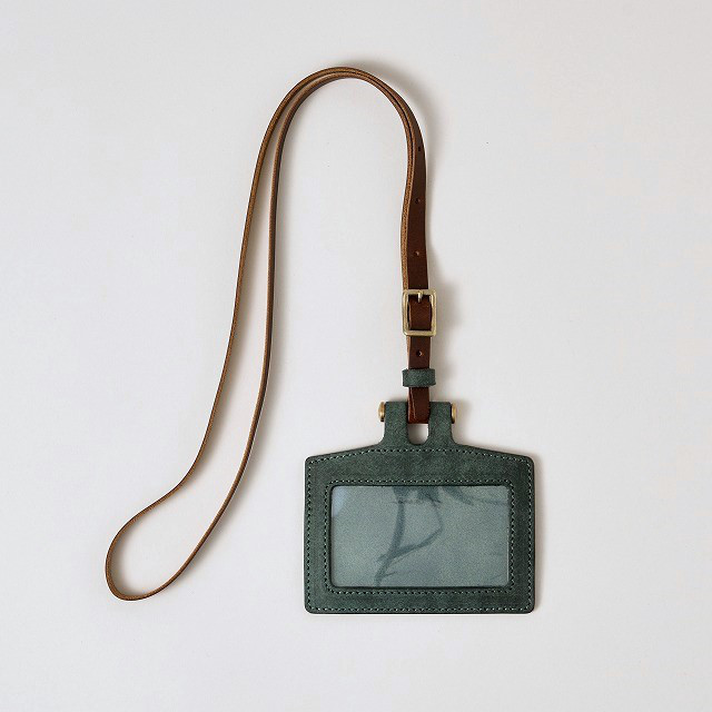 ID Holder / BLUE GREEN *レザーIDケース*プエブロ