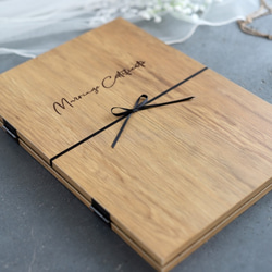 木製ブック結婚証明書／結婚誓約書＆ウェディングツリー☆♪フィーノ人気商品！ 2枚目の画像