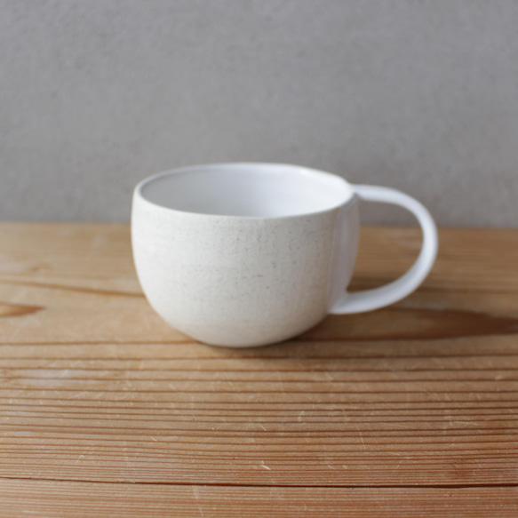 *限量商品 Growing Utsuwa Mug Naname Tori Ground Series White 第1張的照片