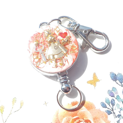レジン✨キーホルダー　8点 5種 キーホルダー用・穴あり・楕円/円/雫/長方形/正方形/雫