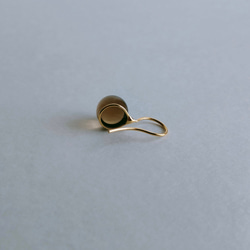Teardrop - chestnut brown 耳環 第4張的照片