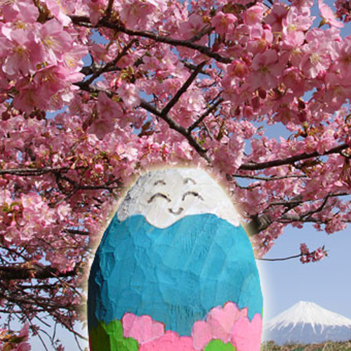 春の富士山木彫り 桜の富士山「桜富士」 その他置物 ケルティン 通販