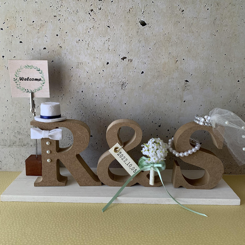 新品ファッション - なか様ご確認用♡イニシャルオブジェ